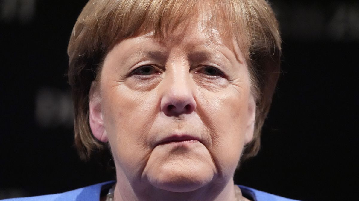 Former Chancellor Merkel at "Die Zeit" event