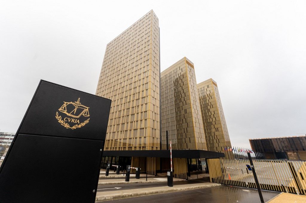 Az EU Bírósága tavaly már példátlanul súlyos bírságot rótt ki a magyarokra, mert nem hajlandók beengedni az illegális migránsokat LUXEMBOURG - ILLUSTRATION - COURT OF JUSTICE OF THE EUROPEAN UNION - CVRIA