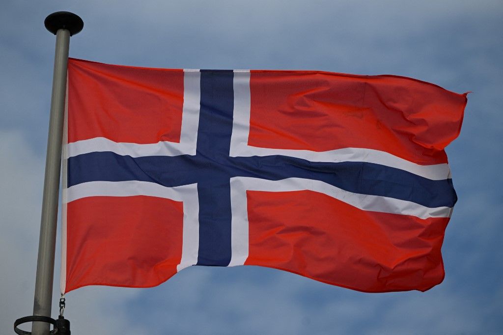 Stock - Flags Norvégia megduplázza Ukrajna támogatását