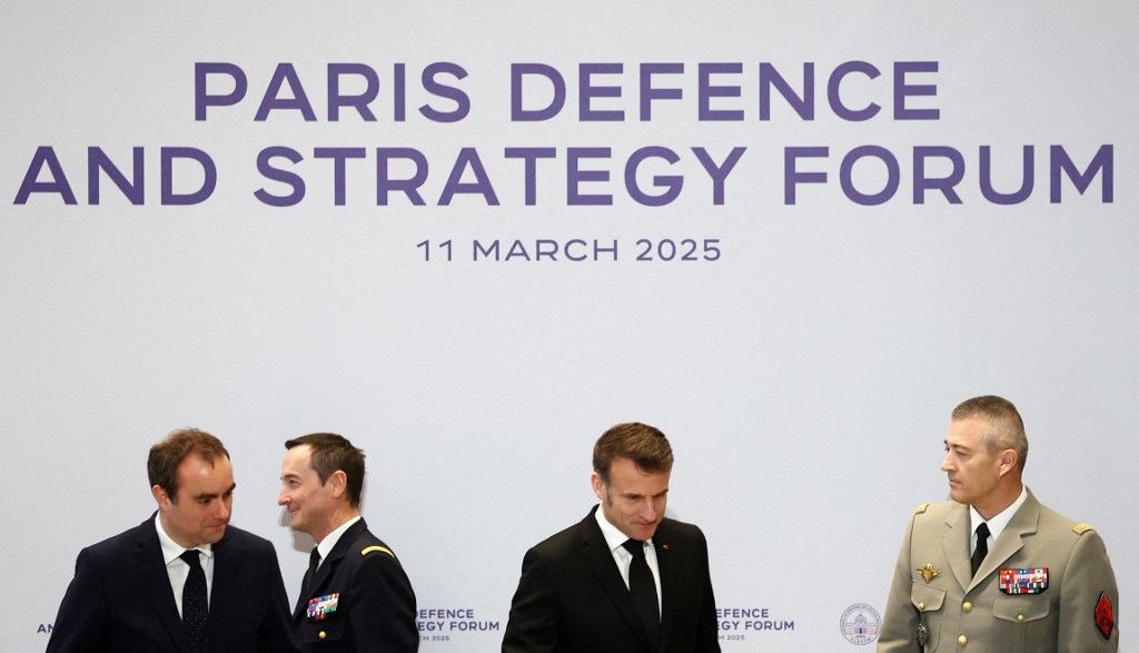 Macron meets the chiefs of staff of the European Union and NATO armies in Paris Franciaország: hiteles biztonsági garanciák kellenek a békéhez