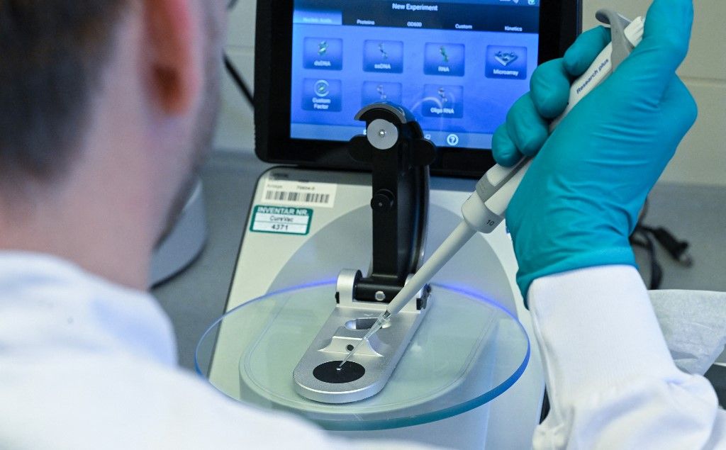 Biotech company Curevac koronavírus-járvány influenza pandémia megbetegedések