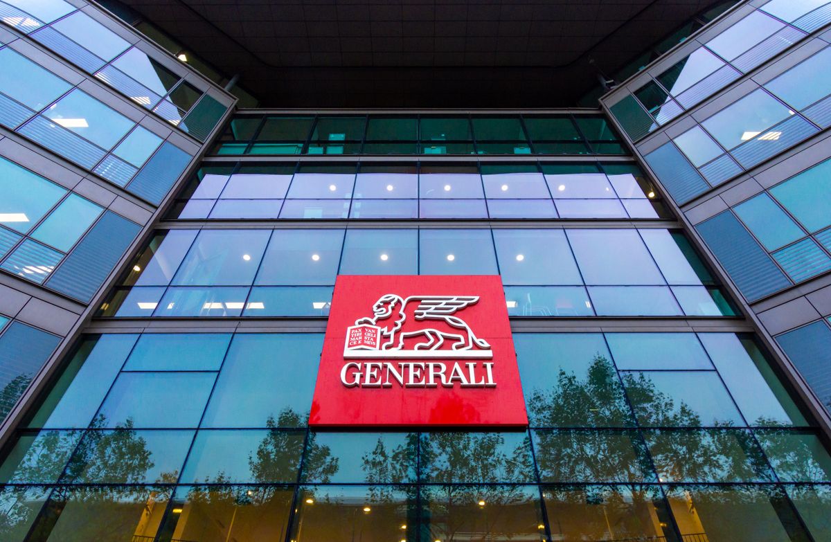 Saint-denis,,France-,September,26,,2021:,Exterior,View,Of,Generali,France,