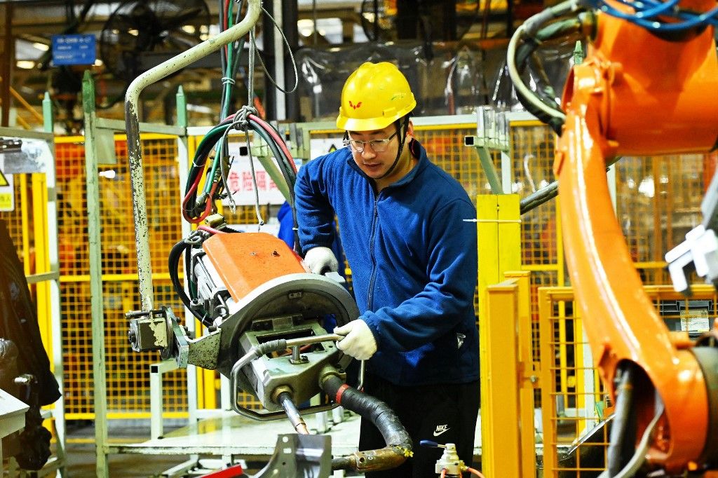 February PMI in China kínai