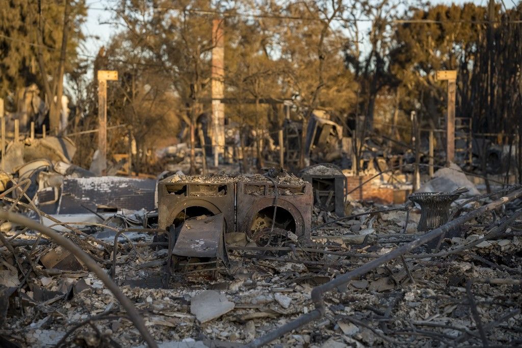 Wildfire in Pacific Palisades USA Los Angeles