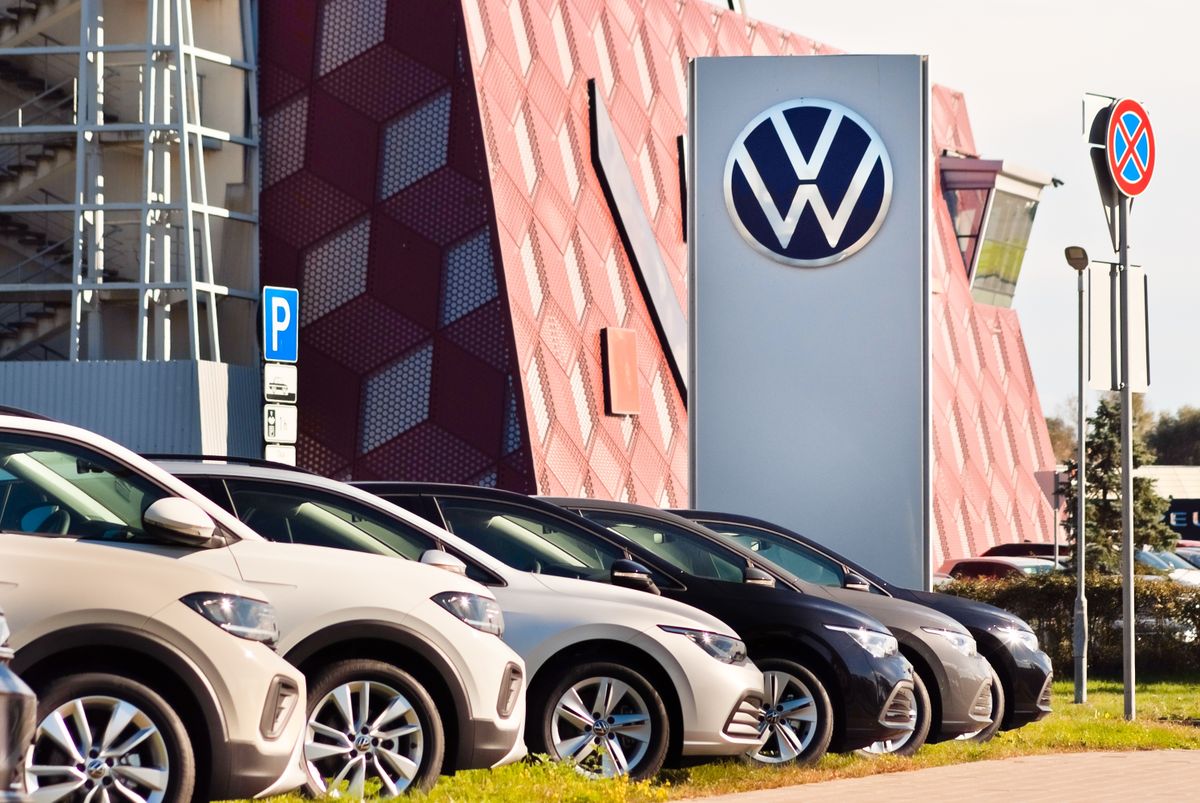 Riga,,Latvia,–,October,7,,2024:,New, Volkswagen ,Cars,And