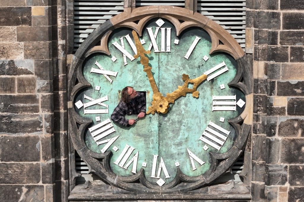 Before the time change, óraátállítás