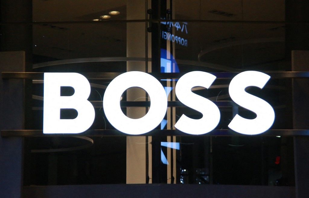 HUGO BOSS / company logo