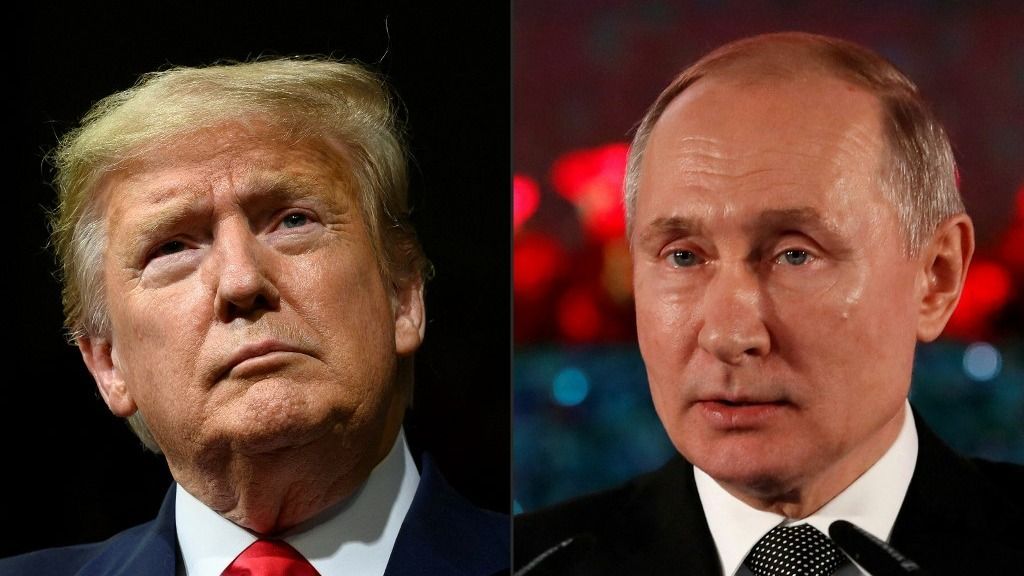 Donald Trump és Vlagyimir Putyin még februárban találkozhatnak
béketárgyalás orosz