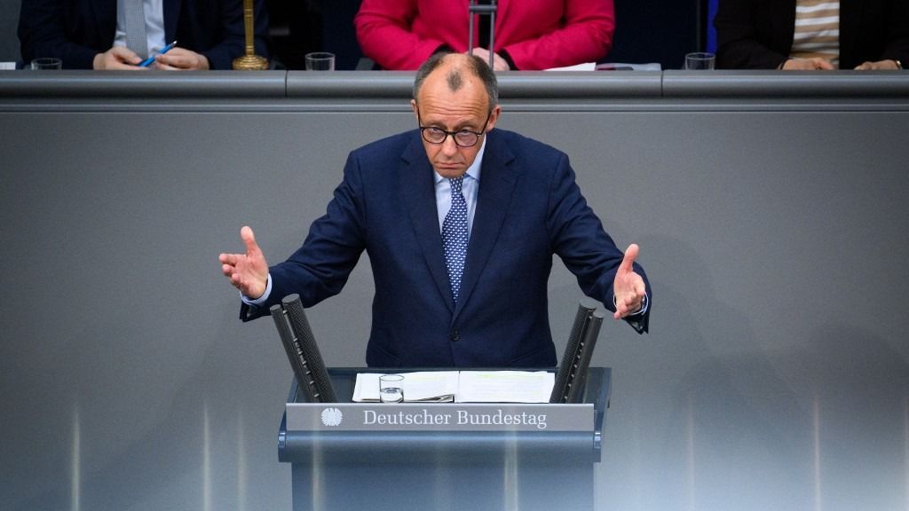 német kötvénypiac Merz Bund