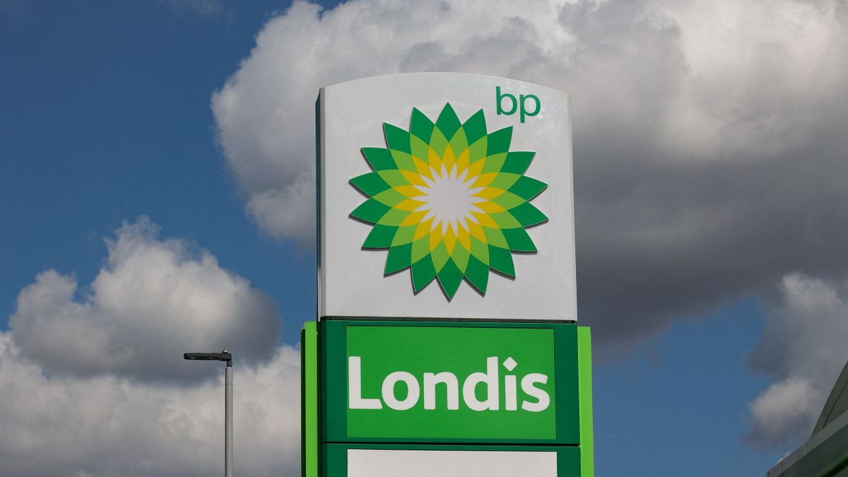 BP Gas Station In London