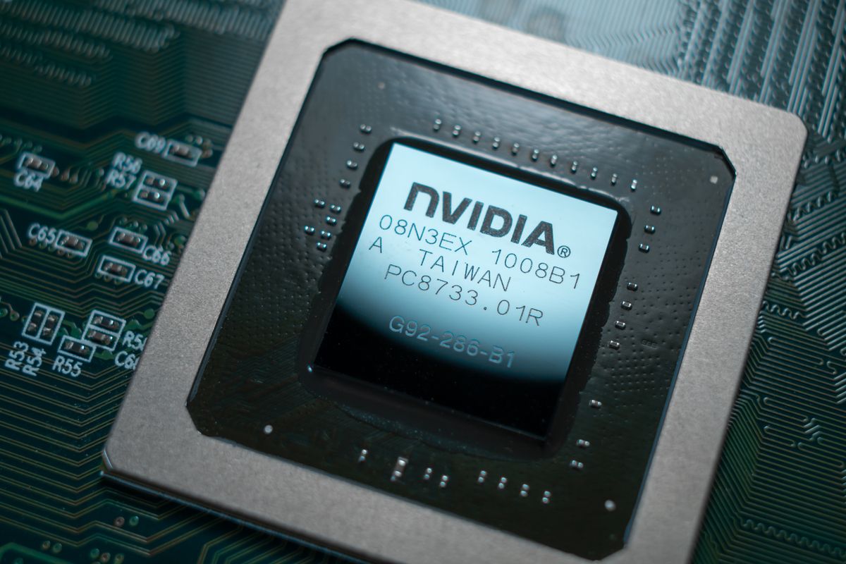 Minsk,,Belarus,,2018.,Nvidia,Geforce,Graphic,Chip,Close,Up.,Computer