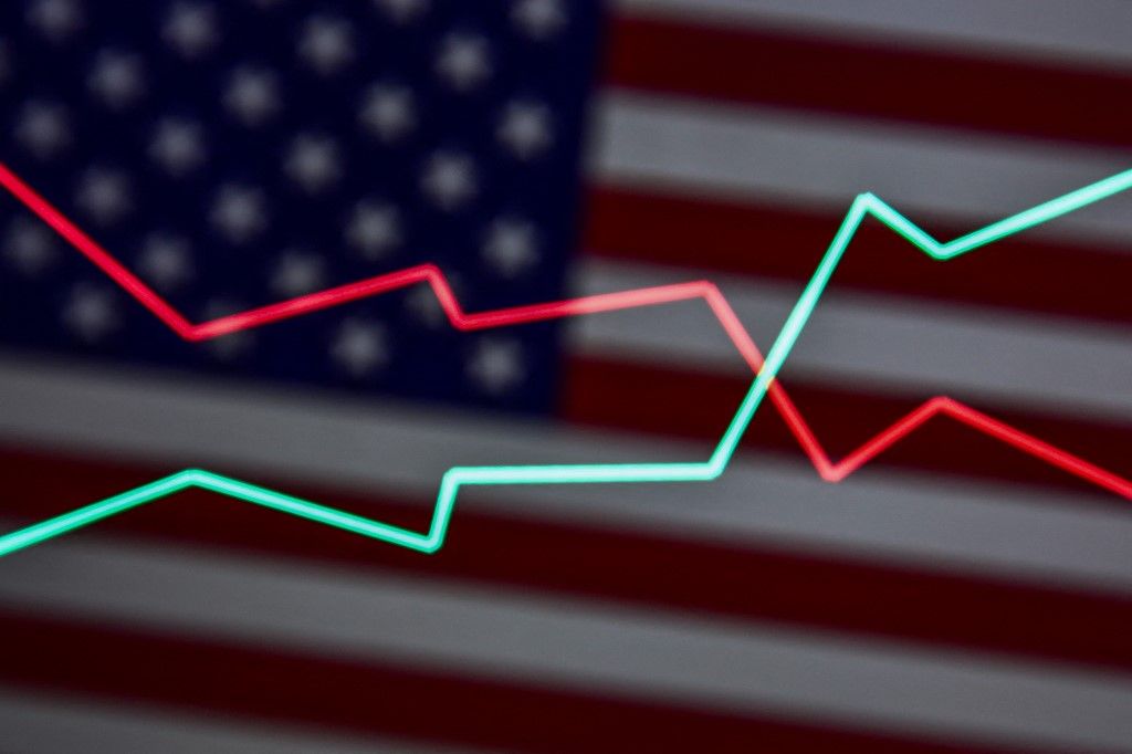 US Stock Photo Illustrations Felemás adatok érkeztek az amerikai gazdaságról gyesült Államok munkanélküliség Conference Board