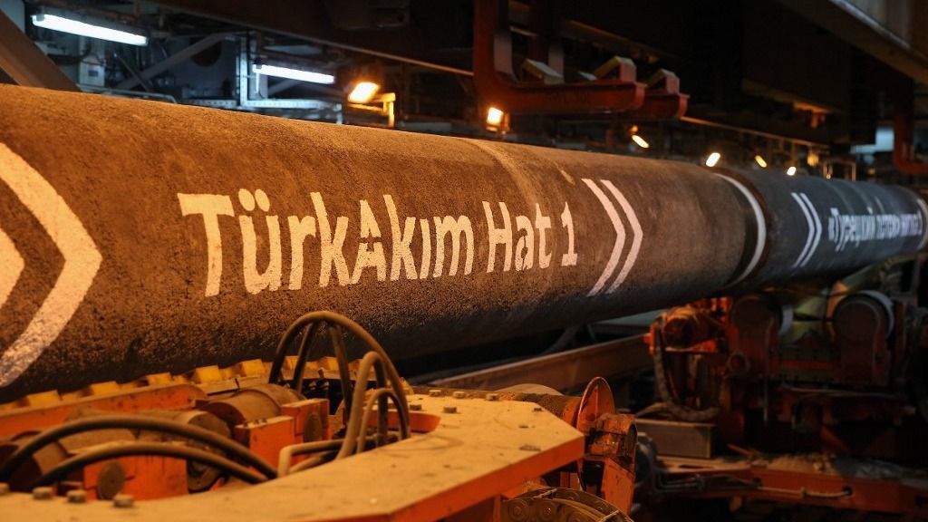 TurkStream's first line reaches Turkish shore orosz gáz Szlovákia
Török Áramlat
puytin