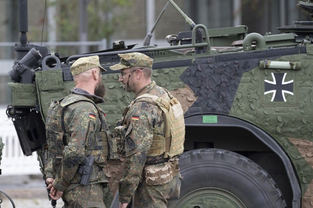 német Bundeswehr hadgyakorlat Oroszország