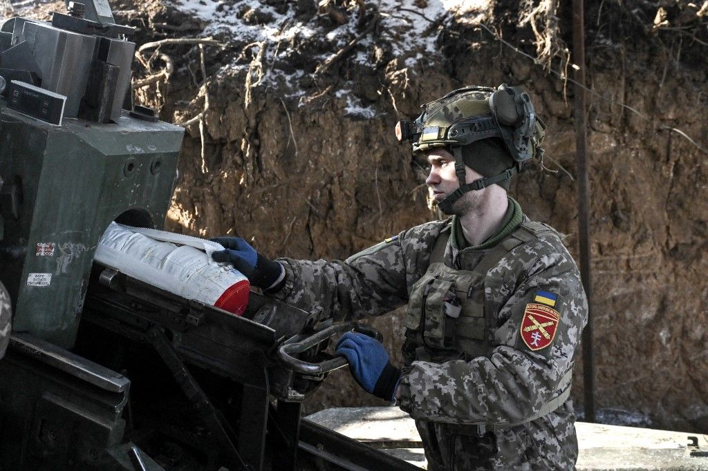Work of 44th Brigade?s artillery unit in Zaporizhzhia sector