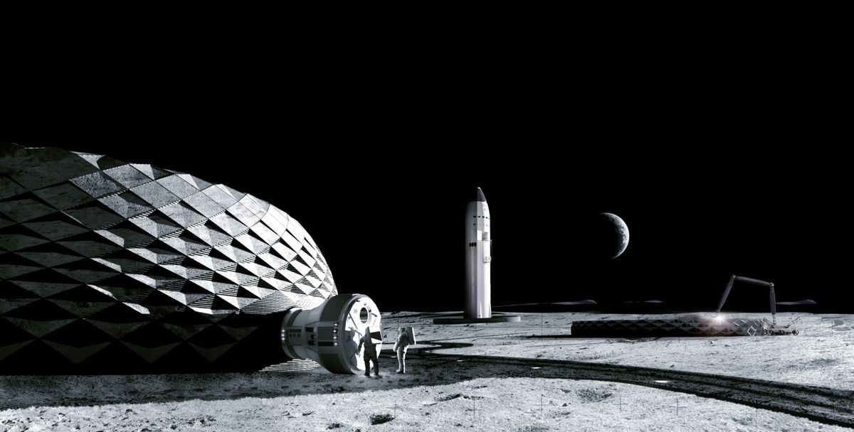 NASA Award $57.2 Million Contract To Icon To 3D Print Moon Base, atomenergia