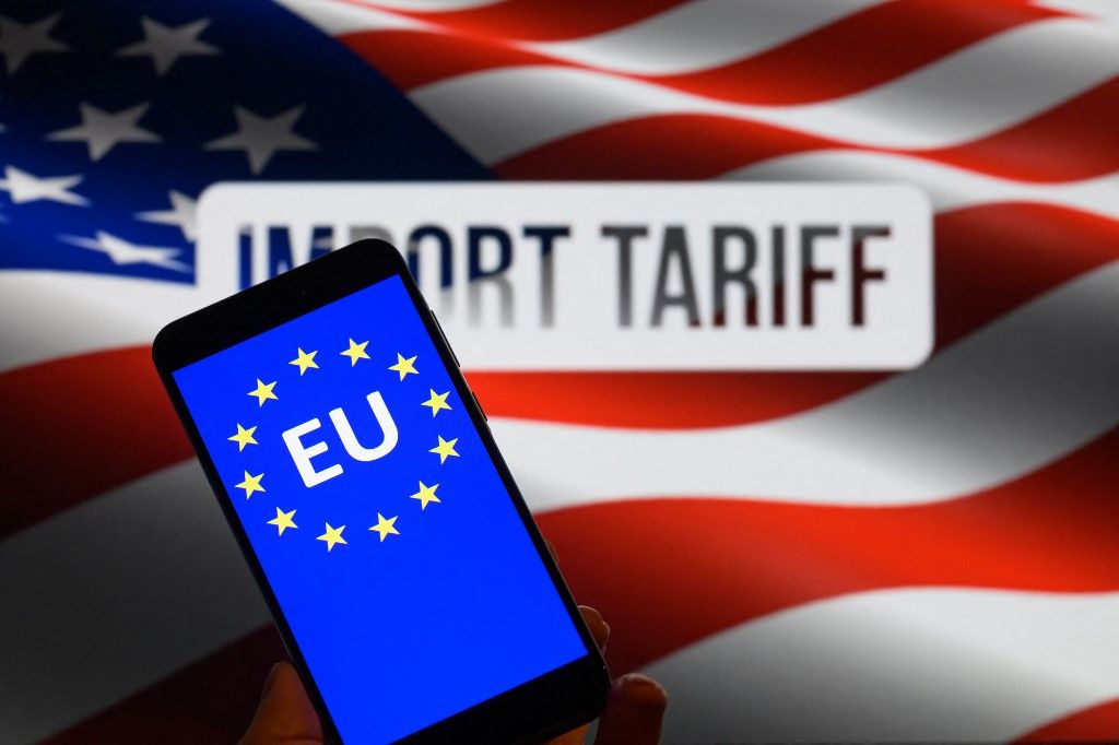 USA Trade Tariff - EU - China - Canada - Mexico - Photo Illustration vámháború