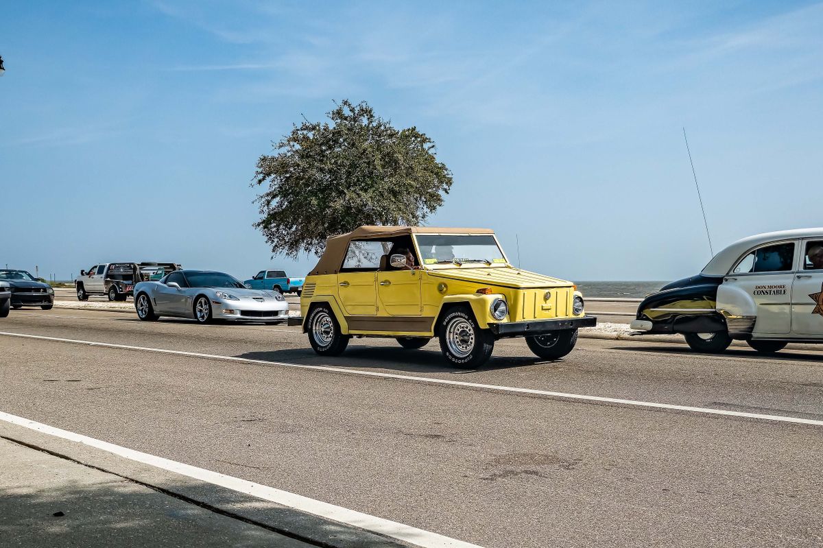 Gulfport,,Ms,-,October,04,,2023:,Wide,Angle,Front,Corner, volkswagen
