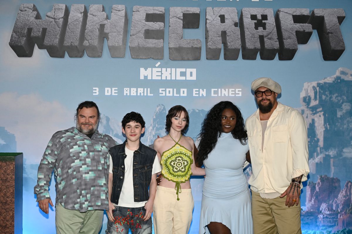 Mexico City Minecraft Film Photocall