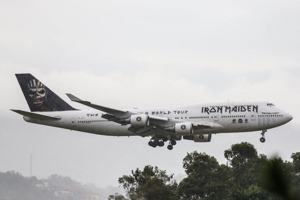 Iron Maiden, repülőgép, Ed Force One