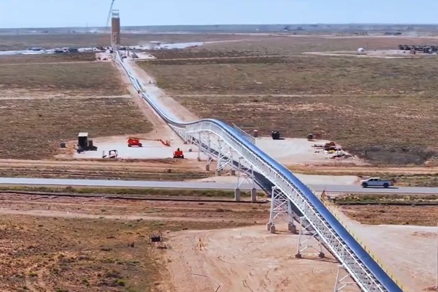 Atlas Energy Solutions, The Dune Express szállítószalag