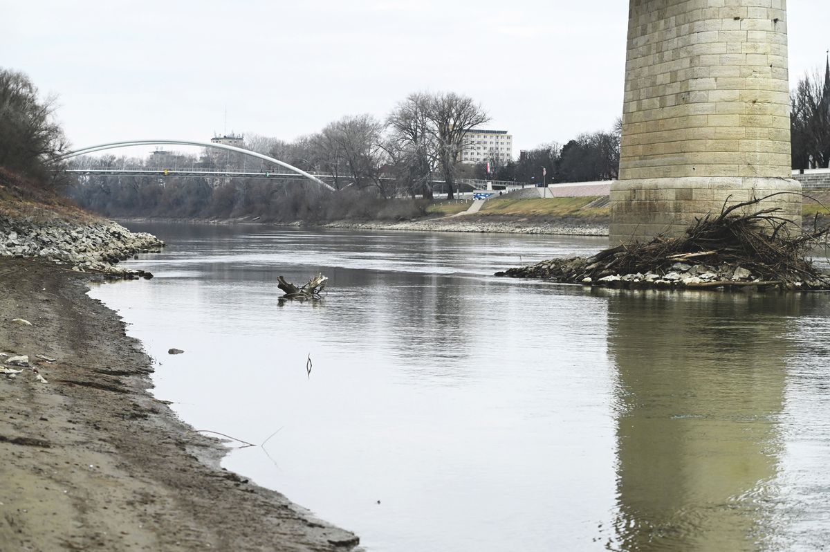 Víz helyett száraz föld: extrém alacsony a Tisza vízszintje