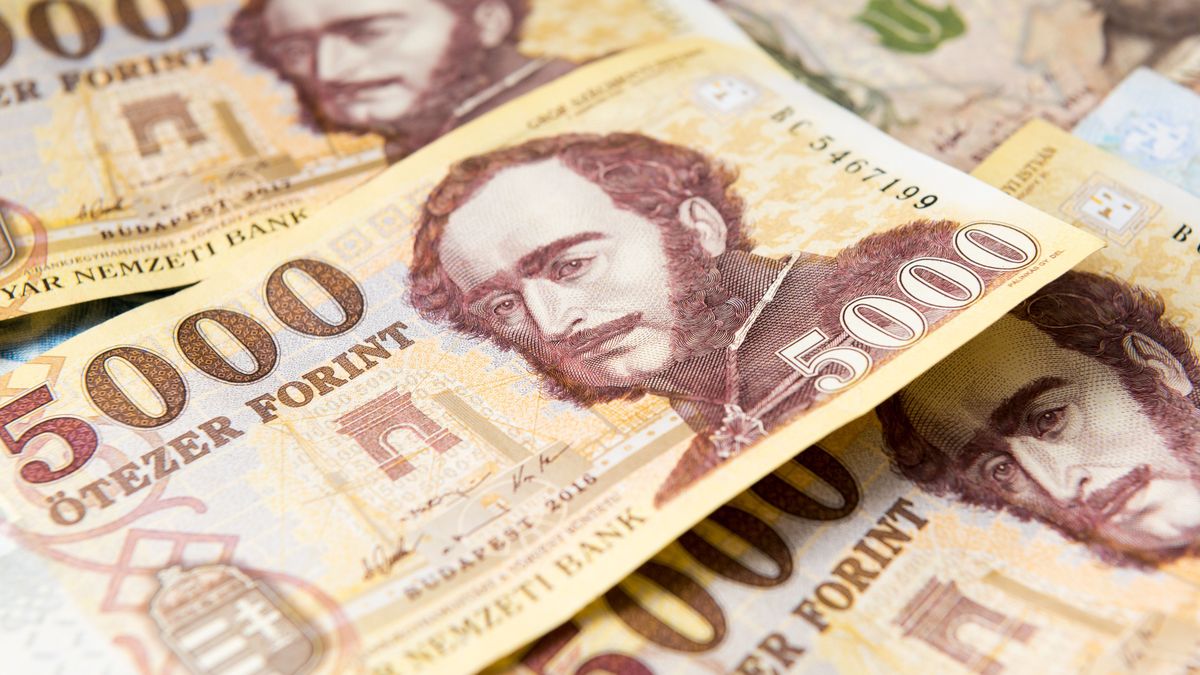 ötezer forint, pénz, 5000 forint 