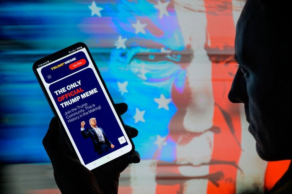 trump mémcoinja, 