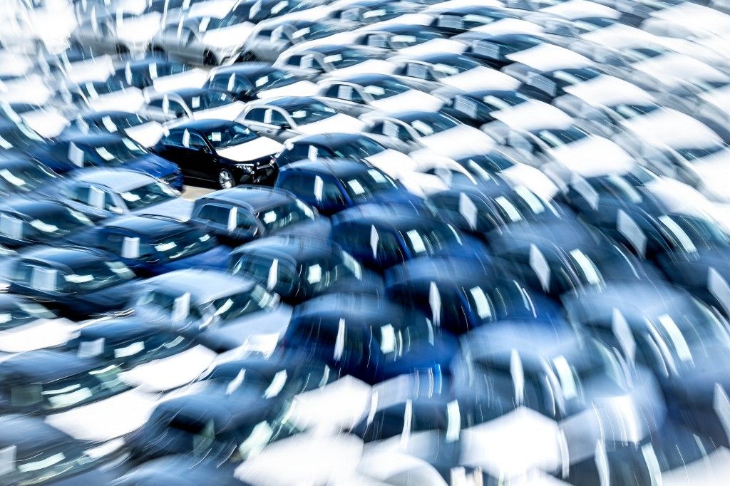 A kínai autók közül nem a BYD adta el a legtöbben a német autópiacon Car export via the BLG Autoterminal Bremerhaven Az Egyesült Államokban megugrott az autóeladás márciusban a tervezett vámok életbe lépése előtt