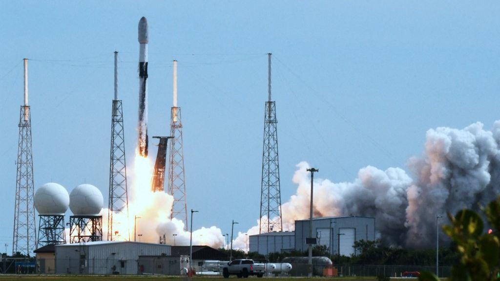 SpaceX Launches Starlink Internet Satellites From Cape Canaveral, Florida