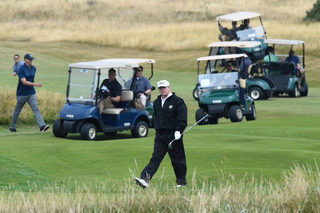 Donald Trump, golf
Trump Turnberry, Ailsa Course