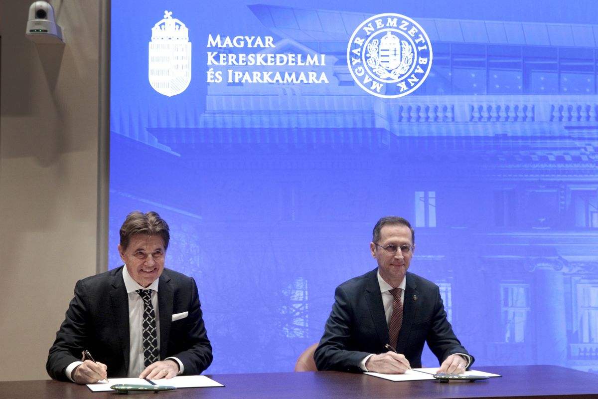 Varga Mihály jegybankelnök beszélt az alapítványok sorsáról / Fotó: Kallus György / Világgazdaság