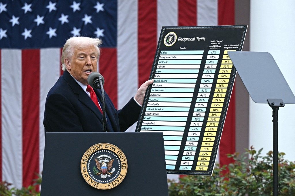 Trump delivers remarks on reciprocal tariffs