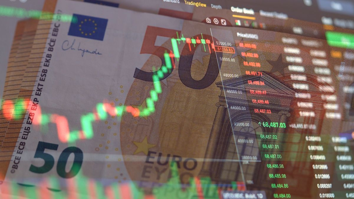 tőzsde, stock exchange, euro, részvény, 