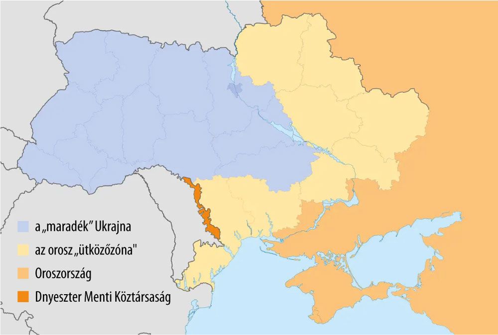 ukrán-orosz térkép

