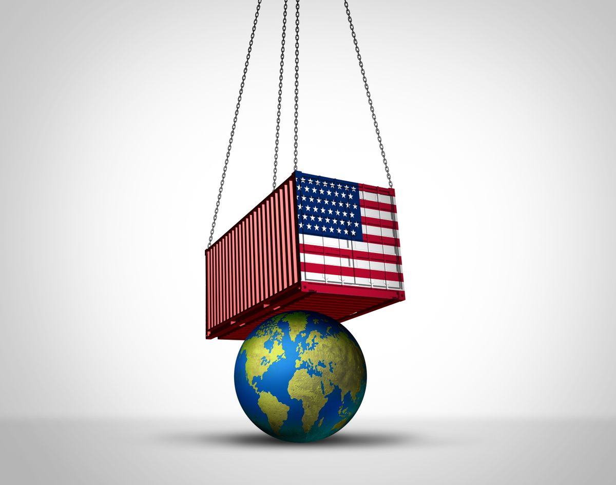 Us,Global,Economic,Pressure,And,United,States,Trade,War,Or, vámháború, amerika, usa
