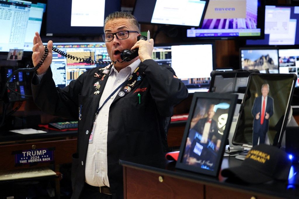 New York Stock Exchange (NYSE) vámok Trump