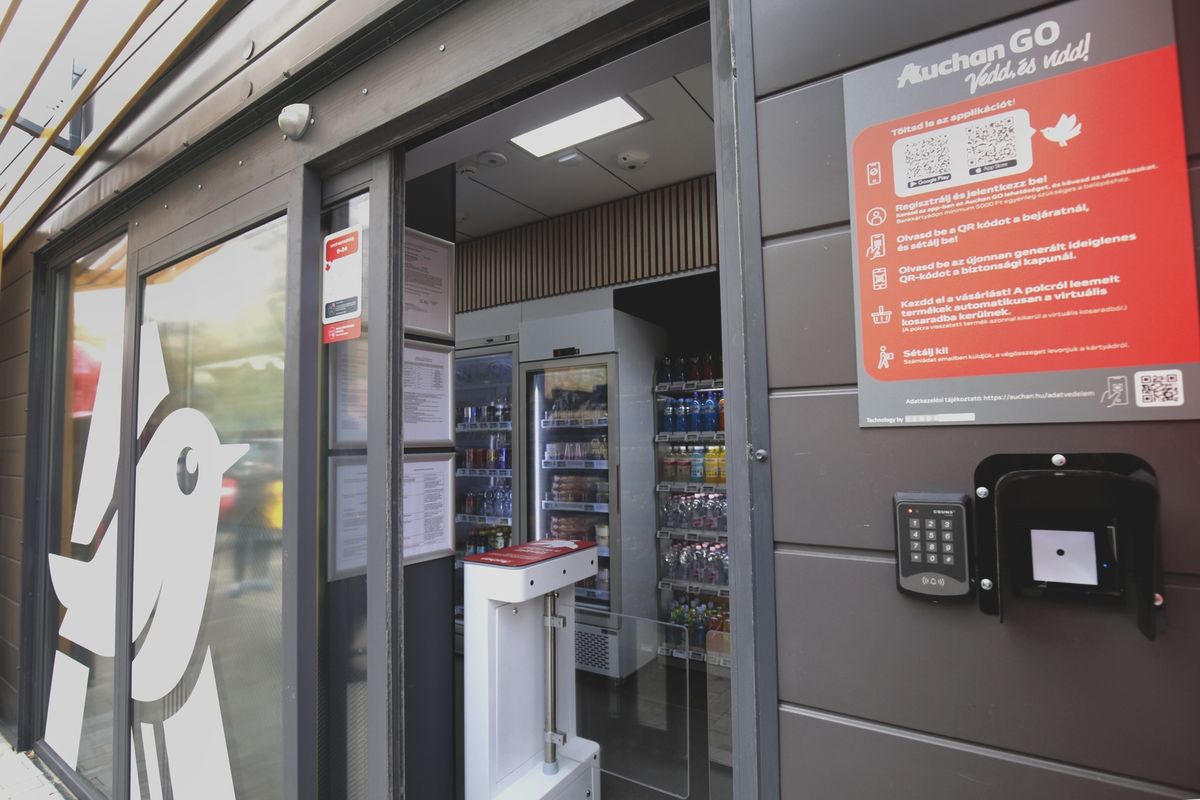 Auchan Go okos boltok Budapest