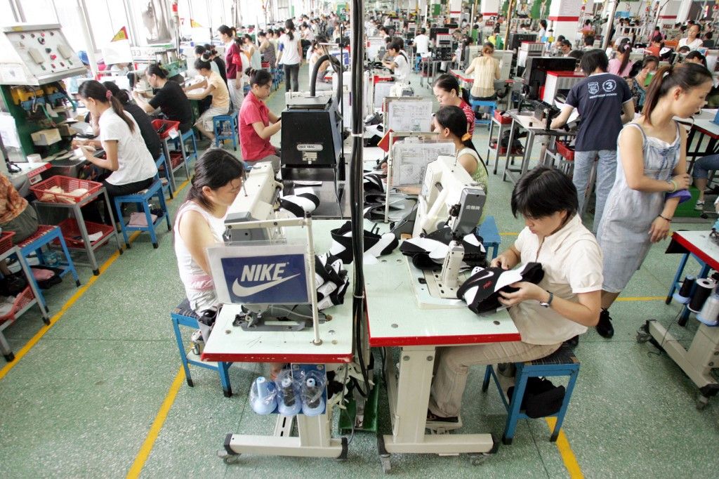 Company workers