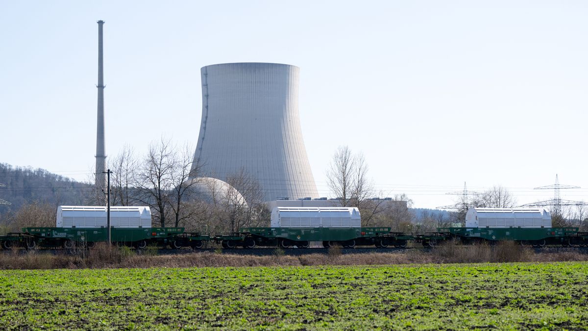 Castor transport német atomenergia