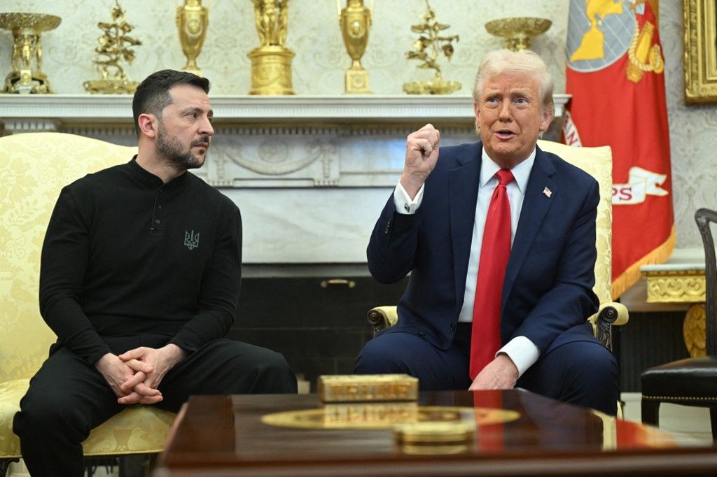 Ukraine President Volodymyr Zelensky visits the White House