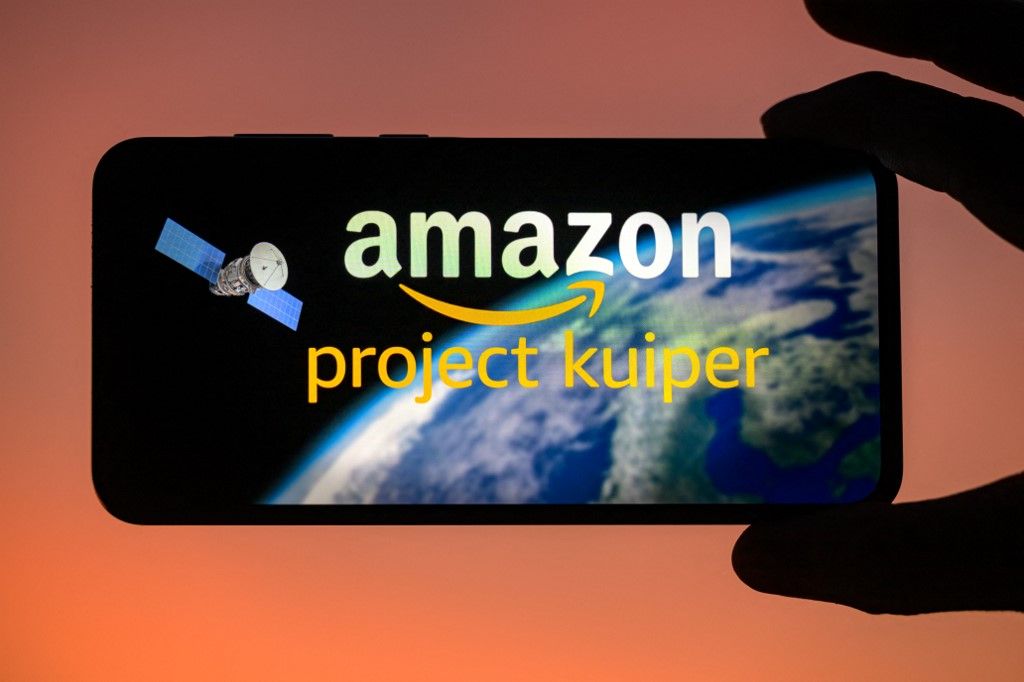 Amazon amerikai részvénypiac Project Kuiper - Photo Illustration