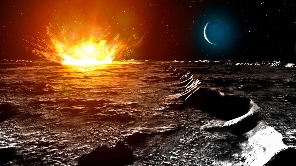 NASA: növelték az esélyét, hogy aszteroida csapódik a Holdba