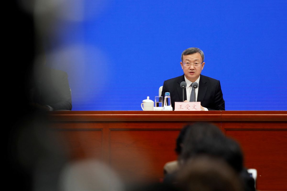 Chinese Vice Minister of Commerce Wang Shouwen in Beijing
