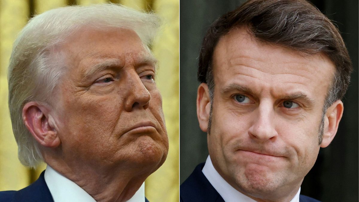 Macron Trump