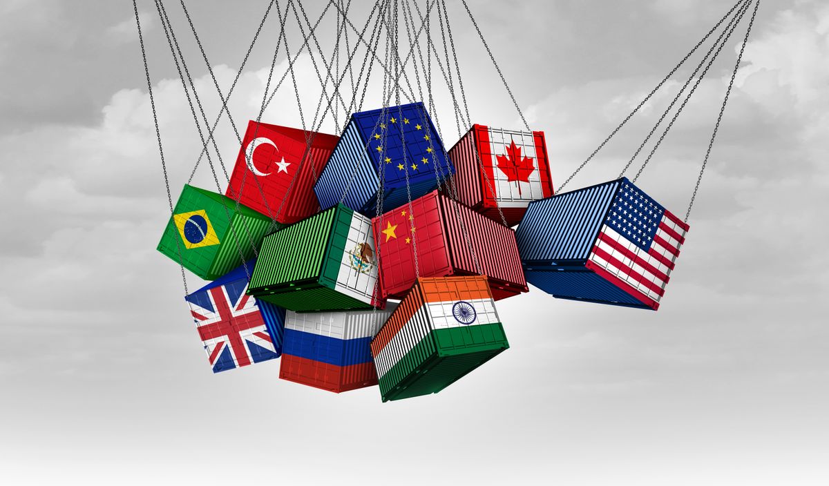 Us,Global,Trade,War,And,Usa,Versus,China,India,Canada, vámháború