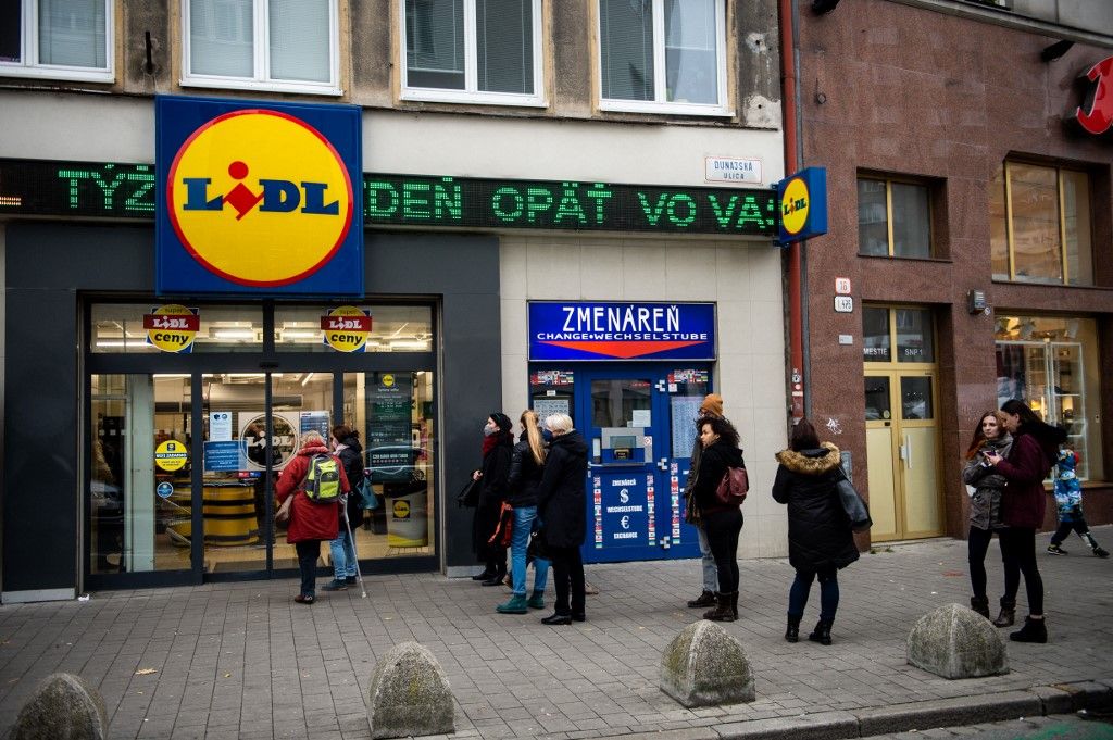 szlovák infláció