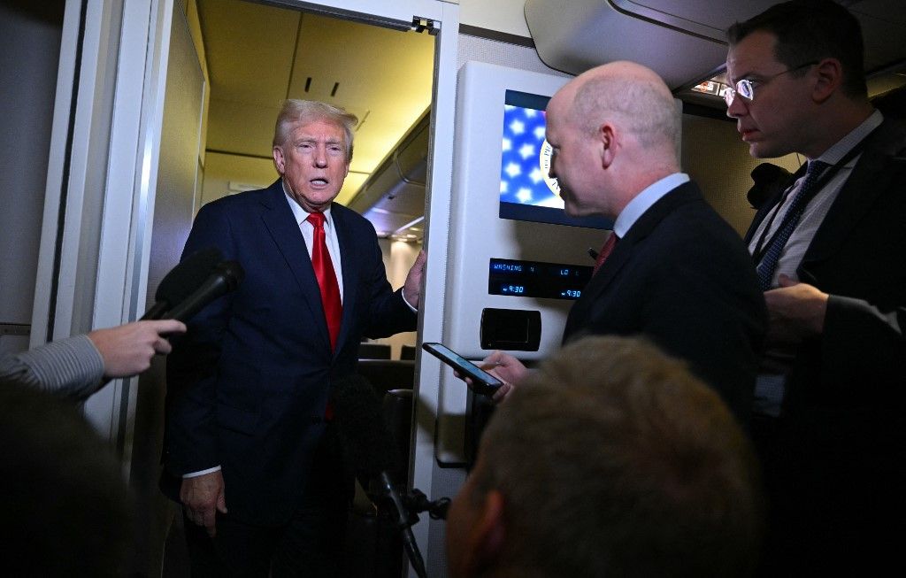 Donald Trump returns to the White House