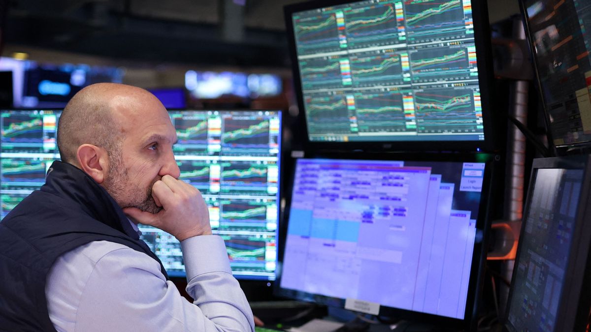 New York Stock Exchange (NYSE) at the opening bell April 1, 2025. Trump