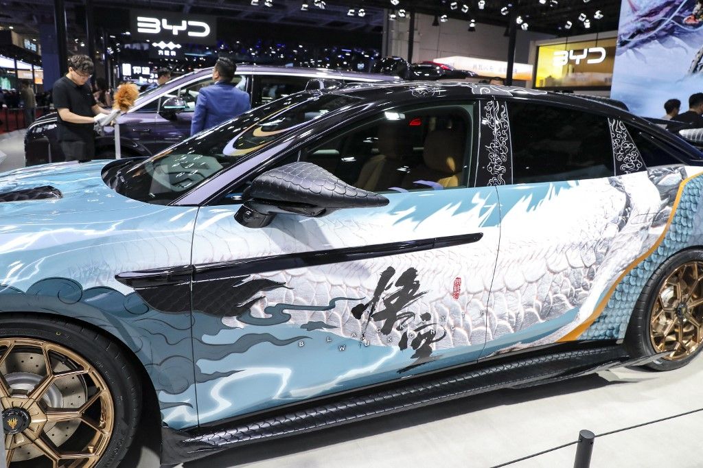 BYD, 'Black Myth: Wukong' joint concept car makes debut at Auto Shanghai 2025 Erősen indította az évet a Szegeden gyárat építő BYD